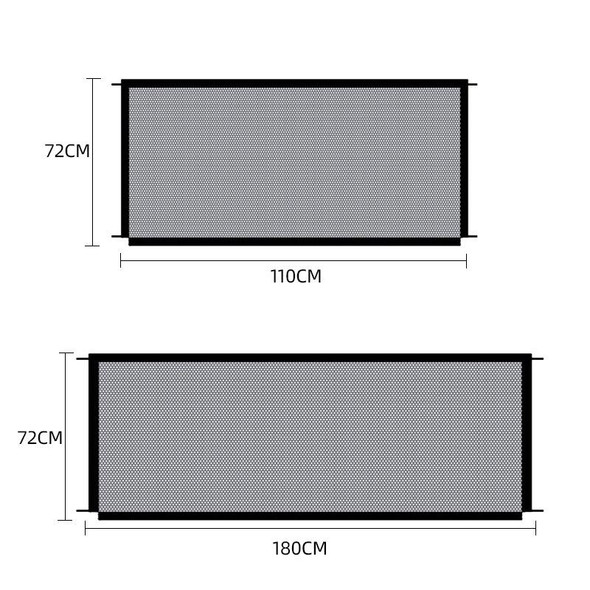 Pet Protective Fence Dog Isolation Net, Size 180x72cm