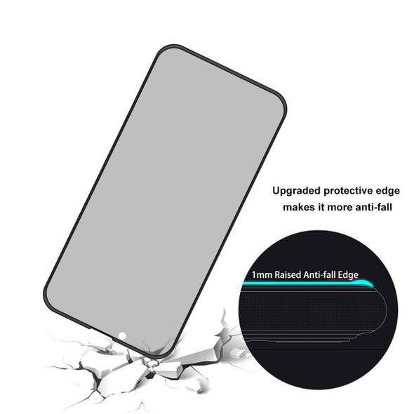 2 PCS ENKAY Hat-Prince Full Coverage Anti-drop Privacy Screen Protector Anti-spy Tempered Glass Film - iPhone 13 Pro Max