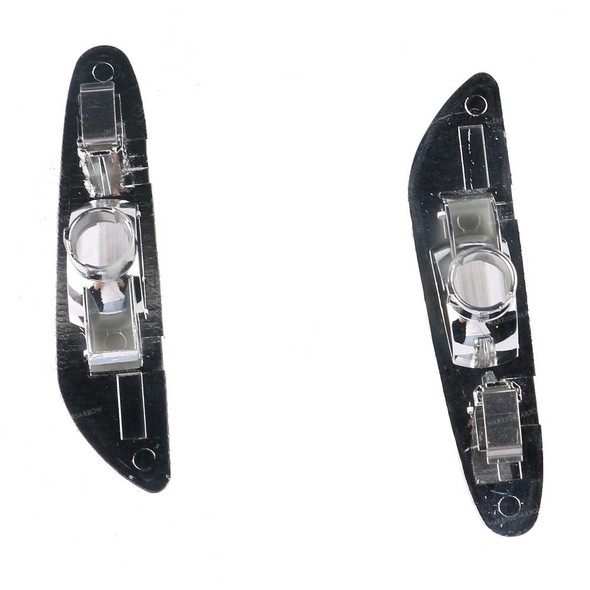 2 PCS Car Side Marker Lights / Turn Signal Lights Housing without Bulbs 63 13 7 165 742 / 63 13 7 165 741 for BMW E90 E91 E92 E93 2006-2011(White)