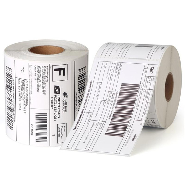 100 x 150 x 350 Sheet/ Roll Thermal Self-Adhesive ShippingLabel Paper Is Suitable - XP-108B Printer