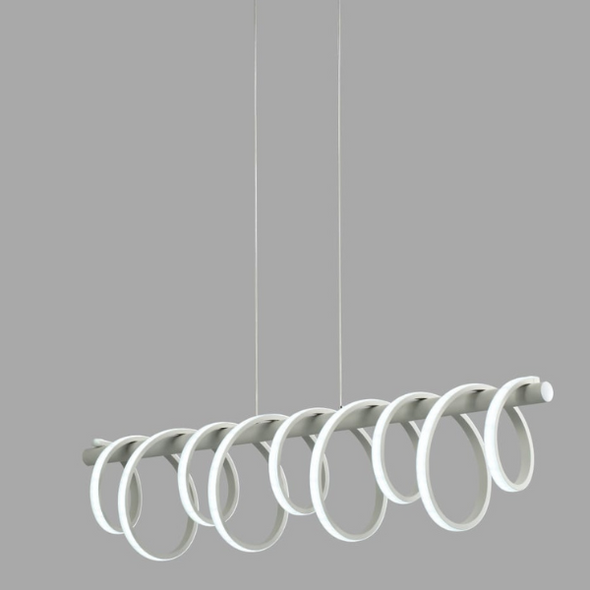Creative LED Spiral Chandelier