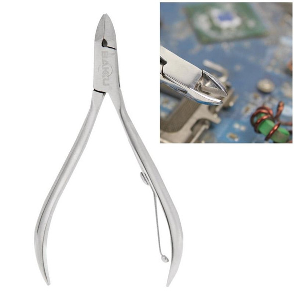 Baku BK-108 High Quality Stainless Steel Straight Jaw Mini Micro Precision Pliers Wire Cutter Nipper Tool