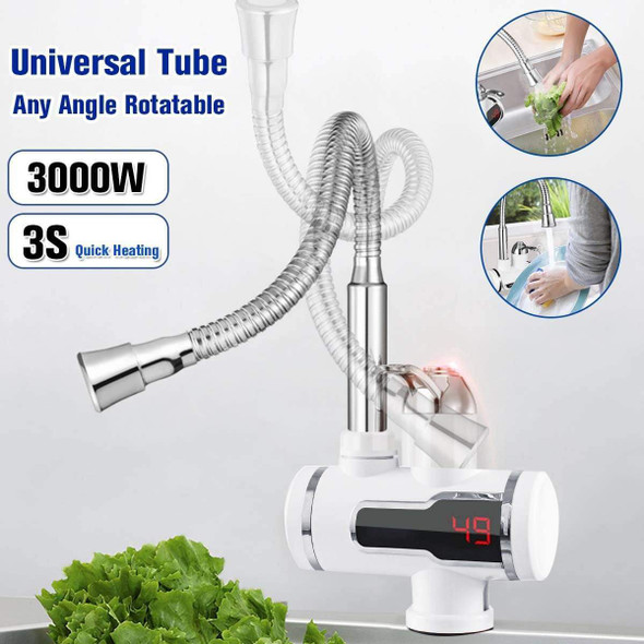 3000W Heater Faucet with Angle Rotating