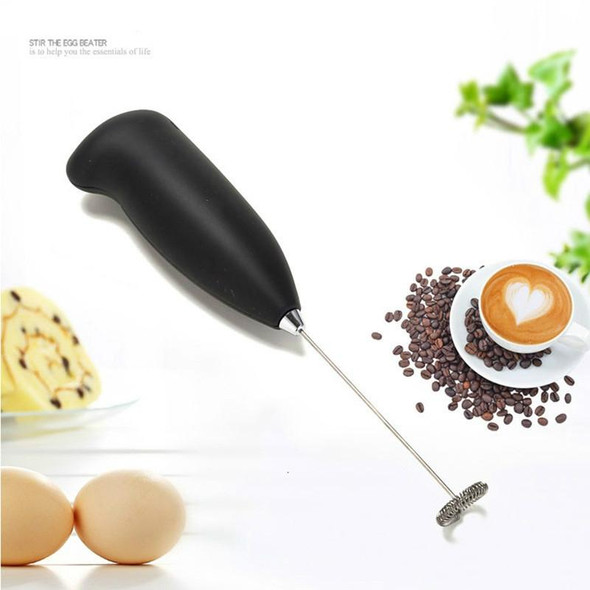 2 PCS Mini Electric Milk Frother Stainless Steel Handheld Egg Beater Household Small Coffee Foam Frother Milk Foam Maker Mixer Tools