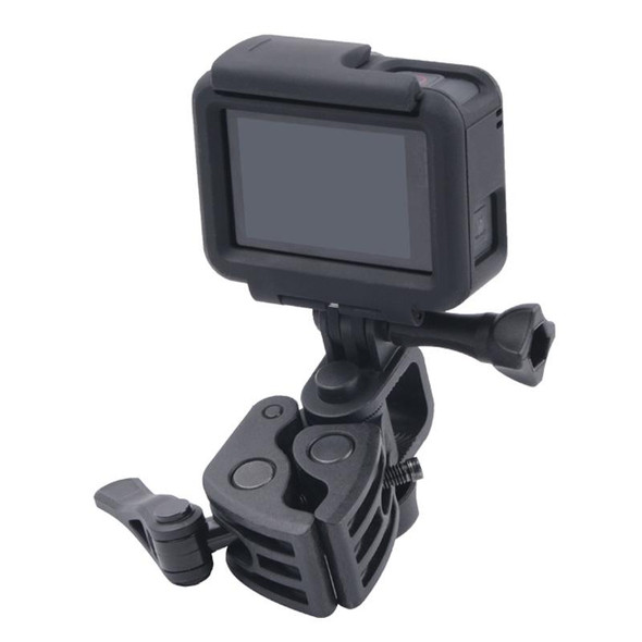 Clamp Mount Connecting Adapter Kit with Waterproof Back Cover for GoPro HERO6 /5(Black)