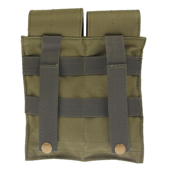 Duplex Canvas Clips Pouch with Quick Release Buckles(Army Green)