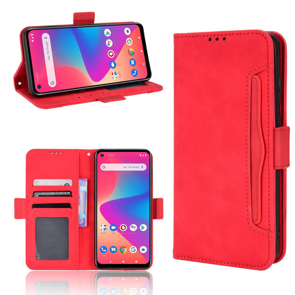 BLU G71 Skin Feel Calf Pattern Leatherette Phone Case(Red)