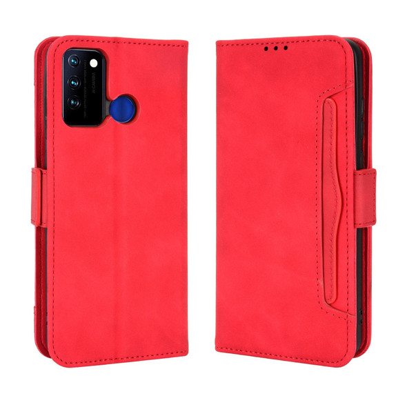 BLU G71 Skin Feel Calf Pattern Leatherette Phone Case(Red)