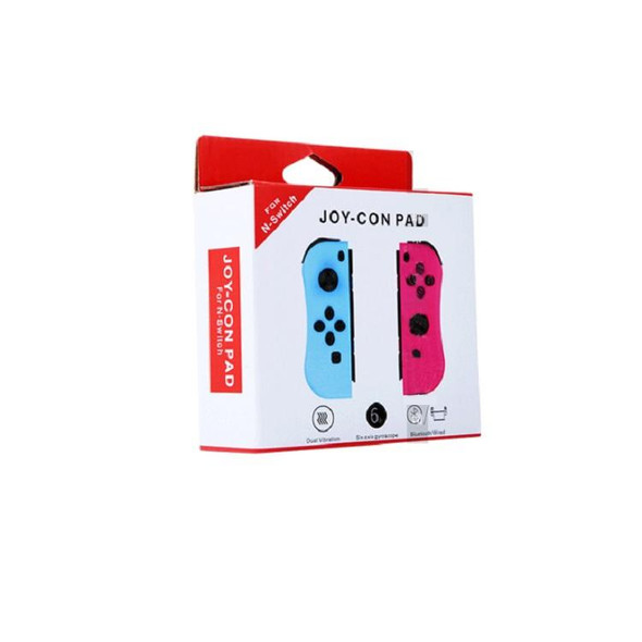 Switch Joy-con Wireless Bluetooth Gamepad Somatosensory Grip, A Pair(Blue and Pink)