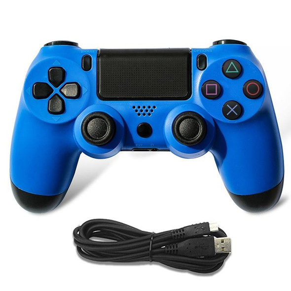 PS4 Wired Game Controller Gamepad(Blue)