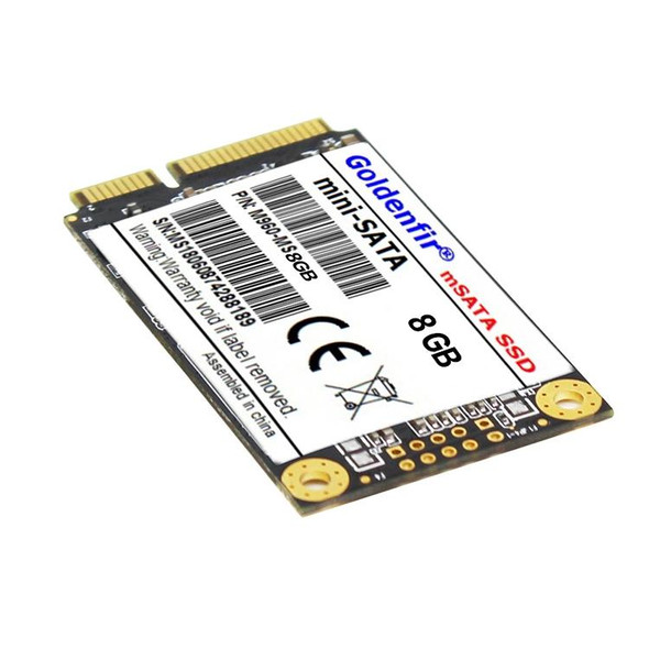 Goldenfir 1.8 inch Mini SATA Solid State Drive, Flash Architecture: TLC, Capacity: 8GB