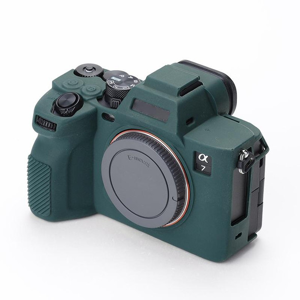 Soft Silicone Protective Case for Sony A7 IV (Green)