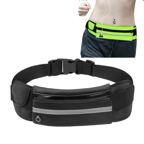 5 PCS Kettle Pockets Outdoor Sports Mobile Phone Pockets Waist Bag(Black)