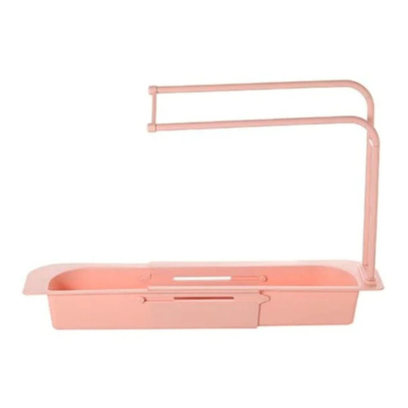 Fine Living Expandable Telescopic Sink Storage Drainage Basket