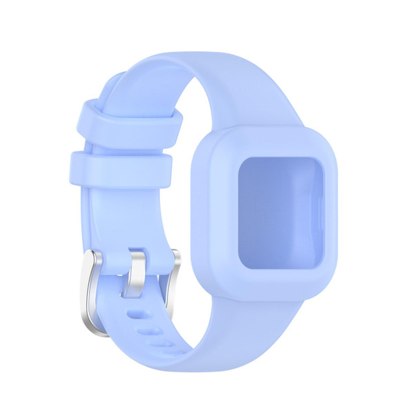 Garmin Vivofit JR3 Silicone Pure Color Watch Band(Cornflower Blue)