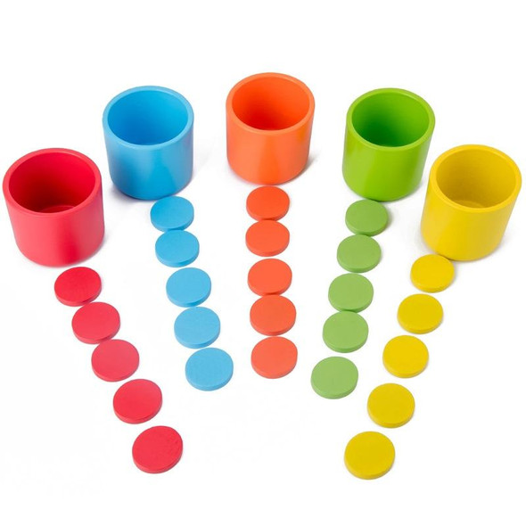 Children Table Game Color Classification Cup Educational Multifunctional Toy