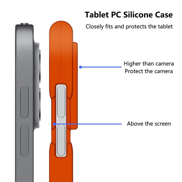 All-inclusive Silicone Shockproof Case with Holder - iPad Pro 10.5 / 10.2 2021 / 2020 / 2019 / Air 3(Green)