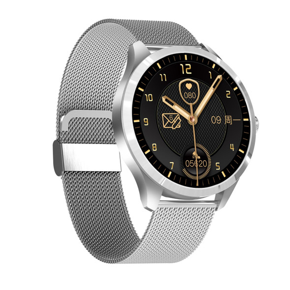 Q9L 1.28 inch IPS Color Screen IP67 Waterproof Smart Watch, Support Blood Pressure Monitoring / Heart Rate Monitoring / Sleep Monitoring(Silver)