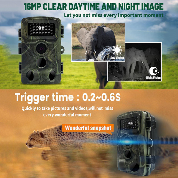 PR3000 2 Inch LCD Screen Infrared Night Vision Wildlife Hunting Trail Camera