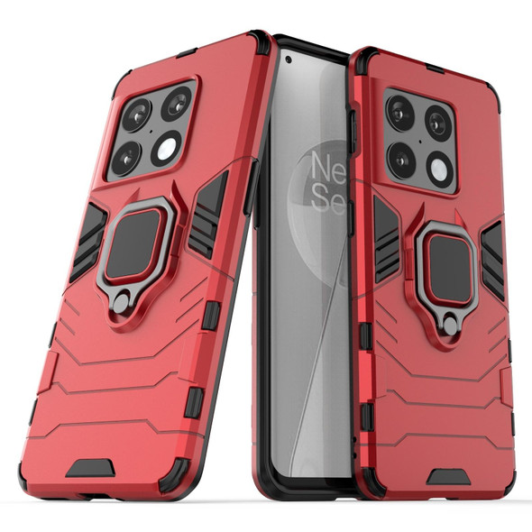 OnePlus 10 Pro 5G PC + TPU Shockproof Phone Case(Red)