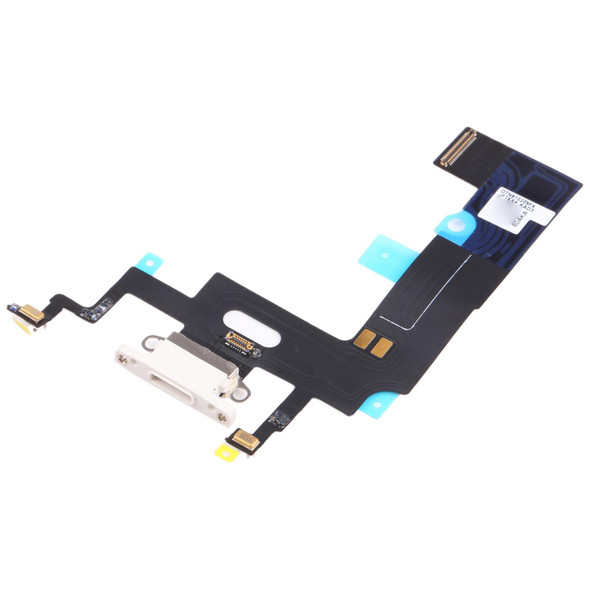 Original Charging Port Flex Cable for iPhone XR (White)