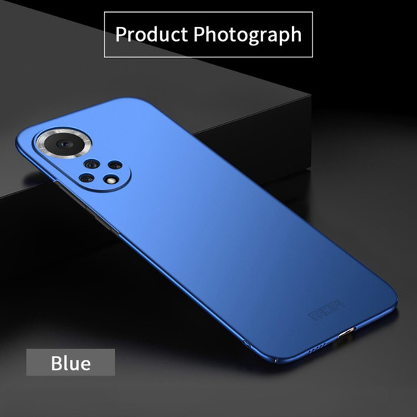 Huawei Nova 9 MOFI Frosted PC Ultra-thin Hard Phone Case(Blue)
