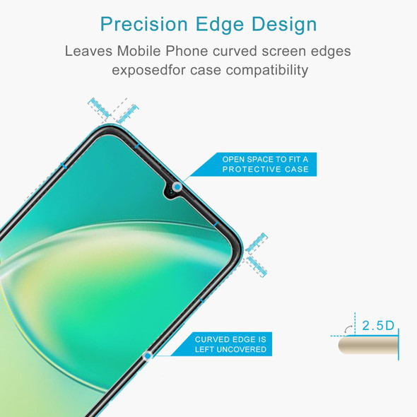 10 PCS 0.26mm 9H 2.5D Tempered Glass Film - Huawei nova Y60