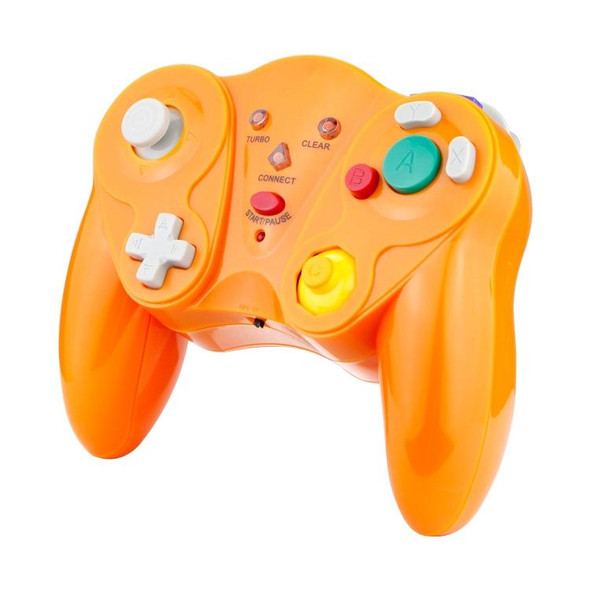 HY-5201 2.4HGz Wireless Gamepad - Nintendo NGC, Color of the product: Orange