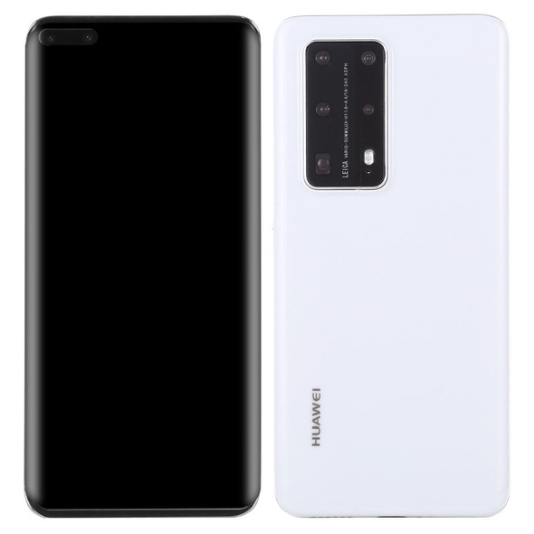 Black Screen Non-Working Fake Dummy Display Model for Huawei P40 Pro+ 5G (White)