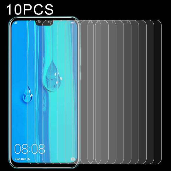 10 PCS 0.26mm 9H 2.5D Explosion-proof Tempered Glass Film for Huawei Y9 (2019) / Enjoy 9 Plus