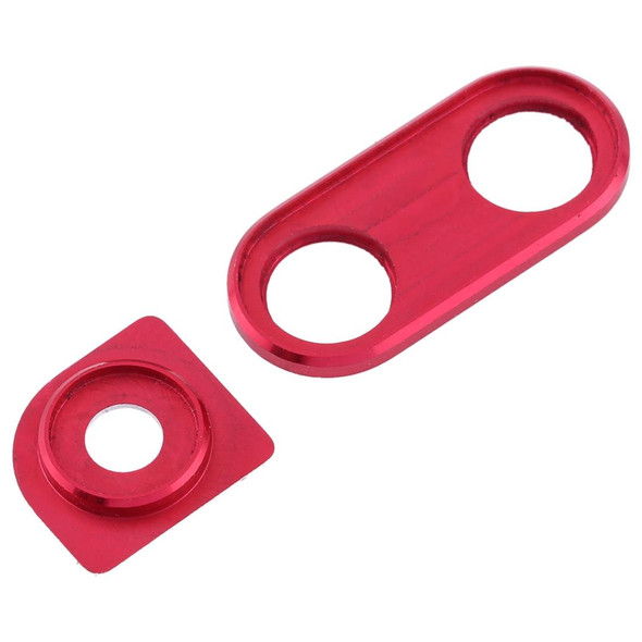 10 PCS Camera Lens Cover for Huawei Nova 4(Red)