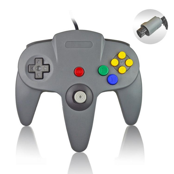 Nintendo N64 Wired Game Controller Gamepad(Grey)