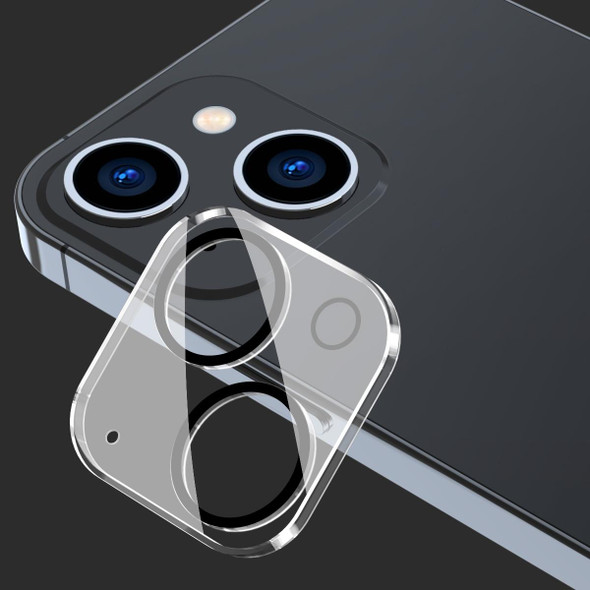 2 PCS ENKAY Hat-Prince 9H Rear Camera Lens Tempered Glass Film for iPhone 13 / 13 mini