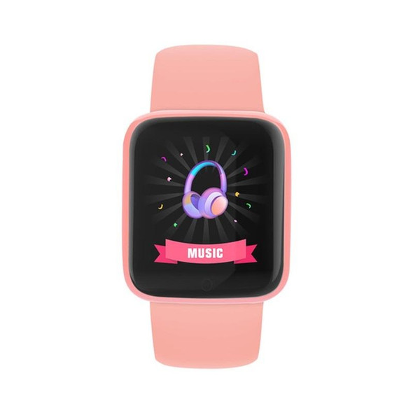 D20S 1.44 inch Color Screen Smart Watch,Support Heart Rate Monitoring/Blood Pressure Monitoring/Blood Oxygen Monitoring/Sleep Monitoring(Pink)