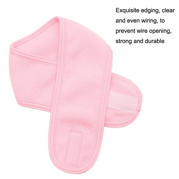 10PCS Sports Yoga Double-layer Confinement Headscarf Sweat-absorbing Anti-slip Headband(Rose Red)