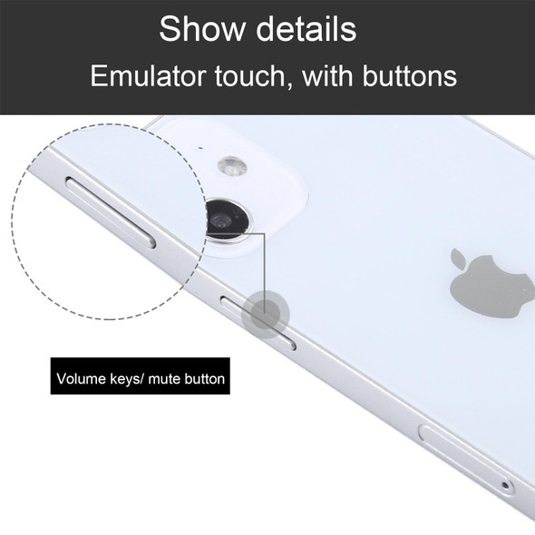 Color Screen Non-Working Fake Dummy Display Model for iPhone 12 (6.1 inch)(White)