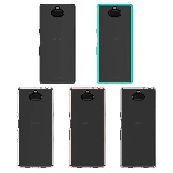 Scratchproof TPU + Acrylic Protective Case for Sony Xperia 10 Plus(Grey)