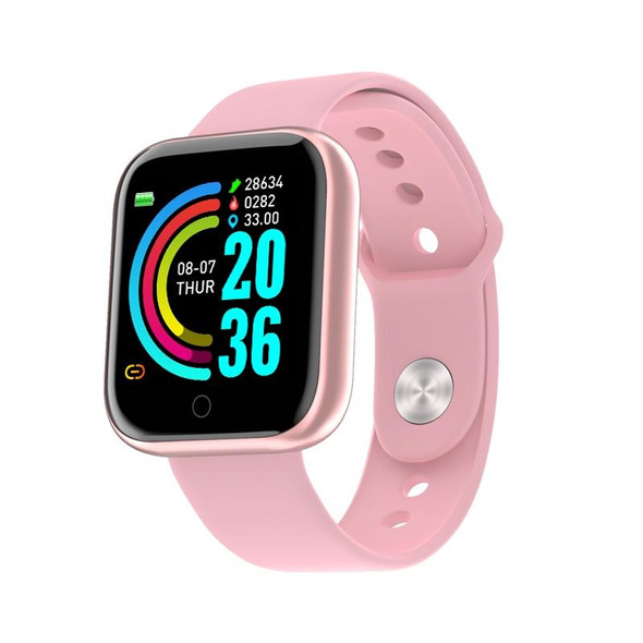 B57S 1.3inch IPS Color Screen Smart Watch IP67 Waterproof,Support Call Reminder /Heart Rate Monitoring/Blood Pressure Monitoring/Sleep Monitoring(Pink)