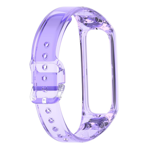 Samsung Galaxy Fit 2 SM-R220 Discoloration in Light TPU Watch Band(Purple)