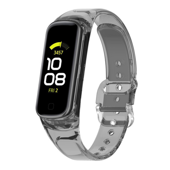 Samsung Galaxy Fit 2 SM-R220 Discoloration in Light TPU Watch Band(Black)