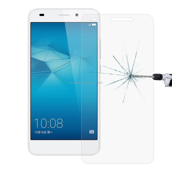 Huawei Honor 5c 0.26mm 9H Surface Hardness Explosion-proof Non-full Screen Tempered Glass Screen Film