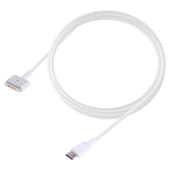 1.7m 5 Pin to USB-C / Type-C Charging Cable for Apple MacBook II(White)