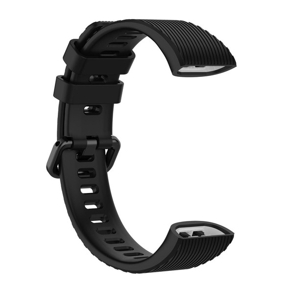 Huawei Band 3 & 4 Pro Silicone Watch Band(Black)