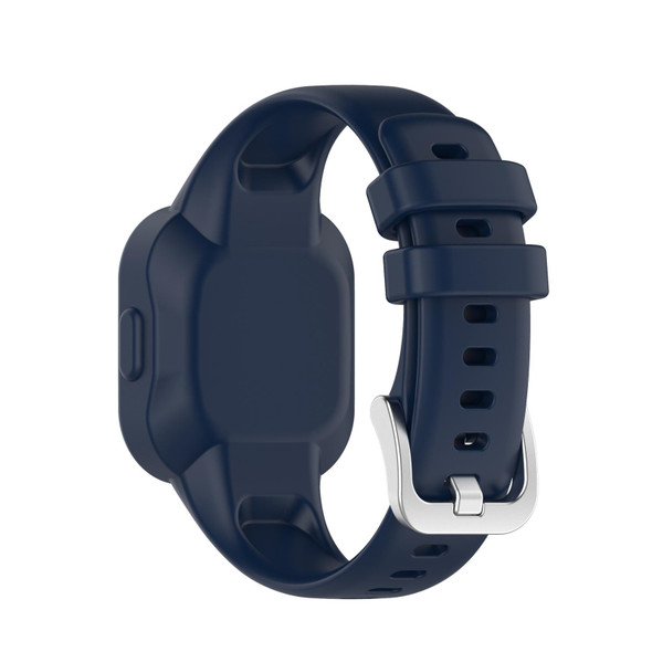 Garmin Vivofit JR3 Silicone Pure Color Watch Band(Dark Blue)