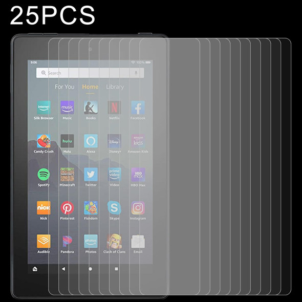 25 PCS 9H 2.5D Explosion-proof Tempered Tablet Glass Film - Amazon Kindle Fire 7 2019