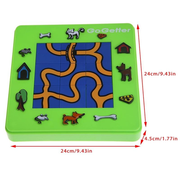 Go Getter Cat and Mouse Toy Board Cartoon Puzzle Maze Intelligence Game Gift