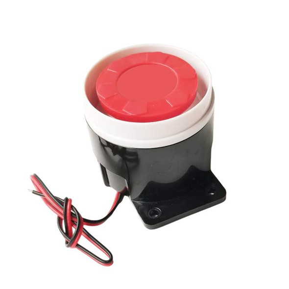 2 PCS BJ-1K High-Decibel Active Buzzer Dual Audio Electronic Siren Alarm Wall-Mounted Anti-Theft Buzzer, Voltage: 220V(Red White Black)