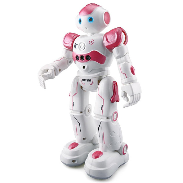 JJR/C R2 CADY WIDA RC Robot Gesture Sensor Dancing Intelligent Program Toy Gift for Children Kids Entertainment with Remote Control(Pink)