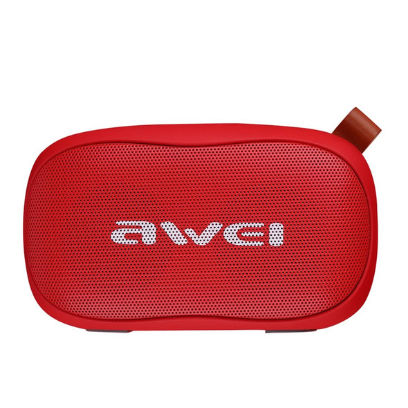 awei Y900 Mini Portable Wireless Bluetooth Speaker Noise Reduction Mic, Support TF Card / AUX(Red)