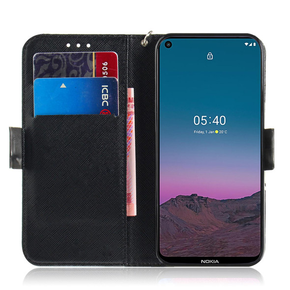 Nokia 5.4 3D Painted Pattern Magnetic Attraction Horizontal Flip Leather Case with Holder & Card Slot & Wallet & Lanyard(Zoo)